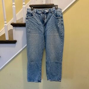 LOFT Blue Straight Leg Jeans Timeless Style